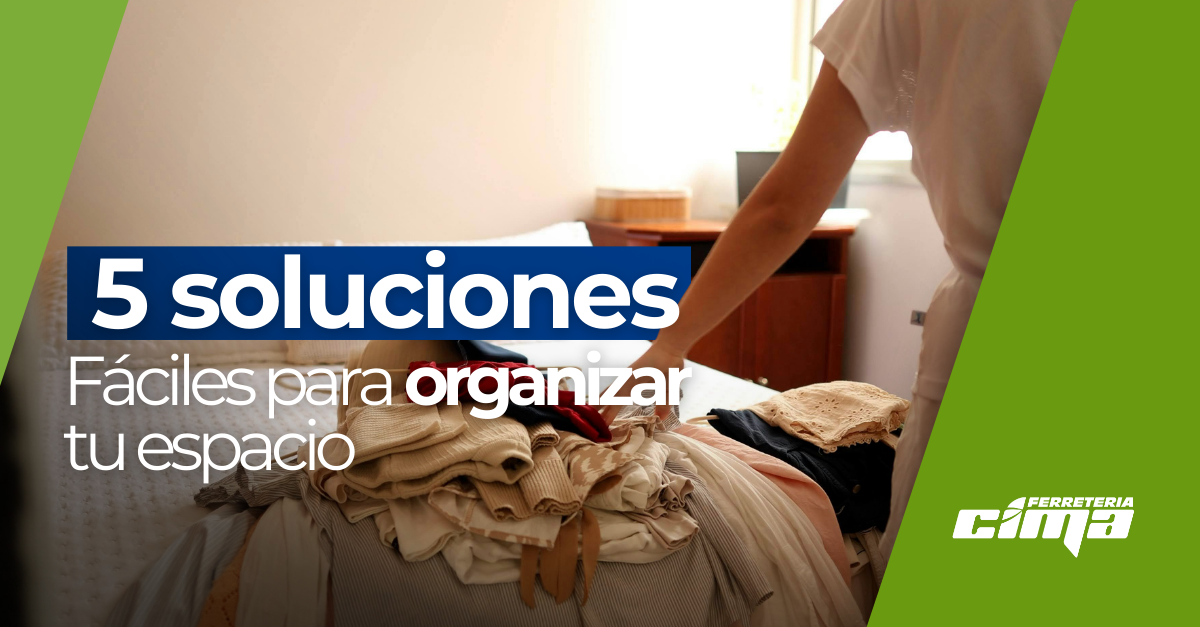 Arranca el 2026 con tu hogar en orden: 5 soluciones fáciles para organizar tu espacio
