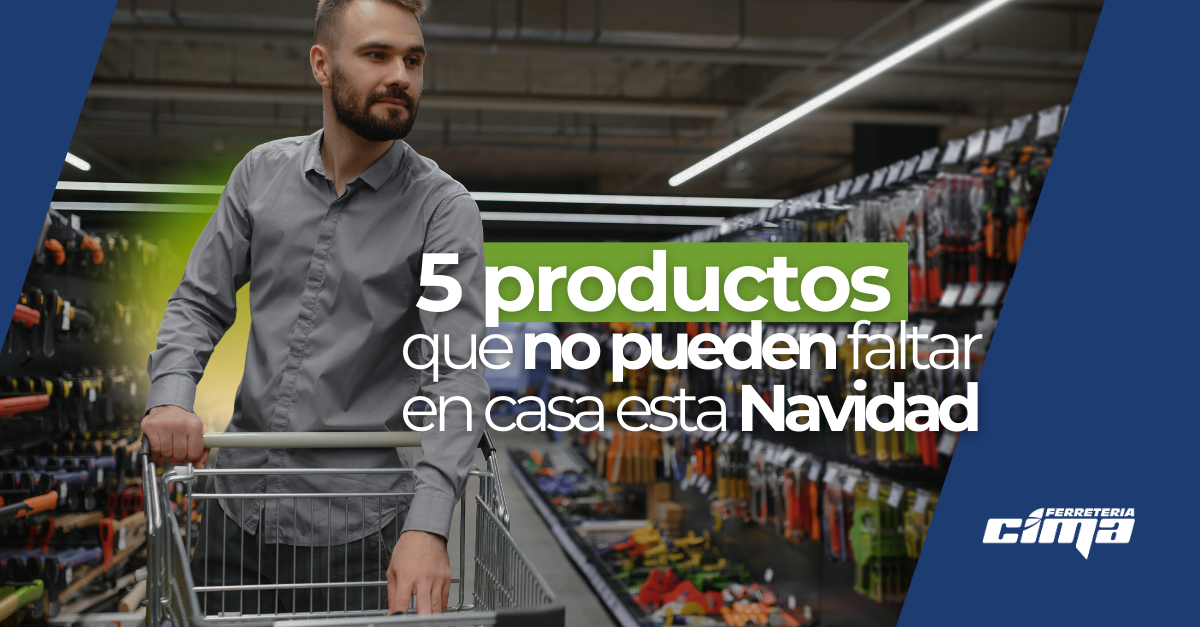 5 productos que no pueden faltar en casa esta Navidad