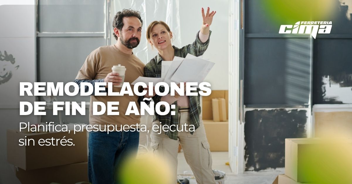 Remodelaciones de fin de año: Cómo planificar, presupuestar y ejecutar pequeñas mejoras en tu hogar