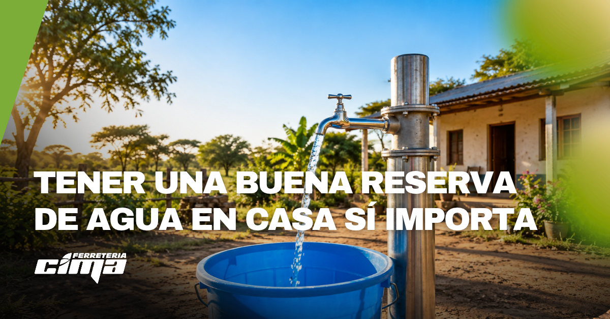 Por qué tener una reserva en casa te hace estar mejor preparado
