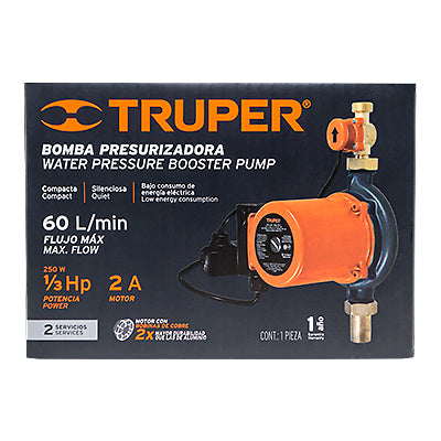 BOMBA PRESURIZADORA 1/3HP