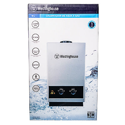 CALENTADOR LINEA A GAS 8LTS