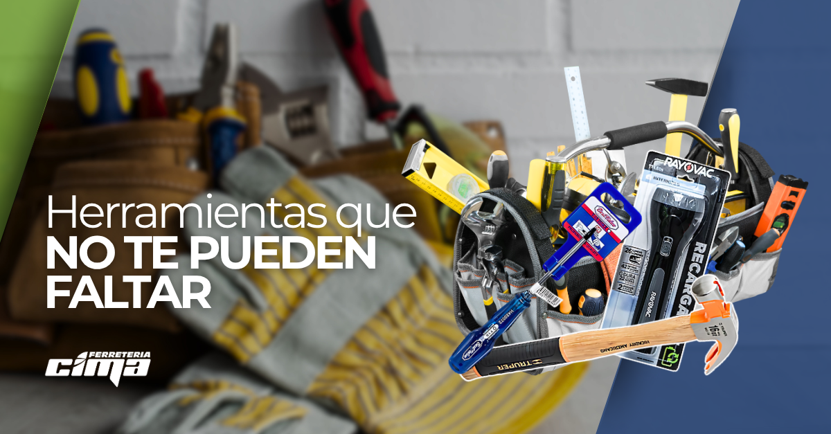 Herramientas que nunca te pueden faltar: las 5 básicas para tu hogar y tu caja de herramientas