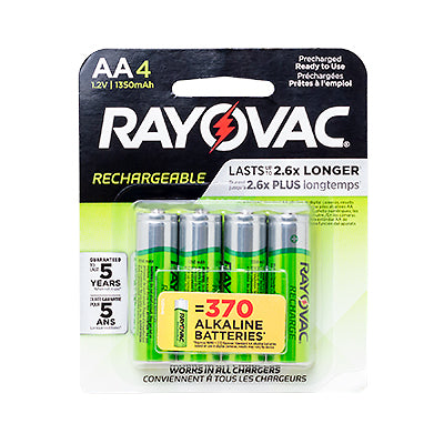 PILA RECARGABLE AA 4/1 1350MAH