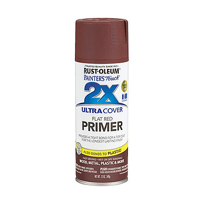SPRAY  FLAT PRIMER RED 2X