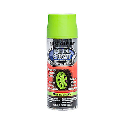 SPRAY PEEL COAT FLAT GREEN