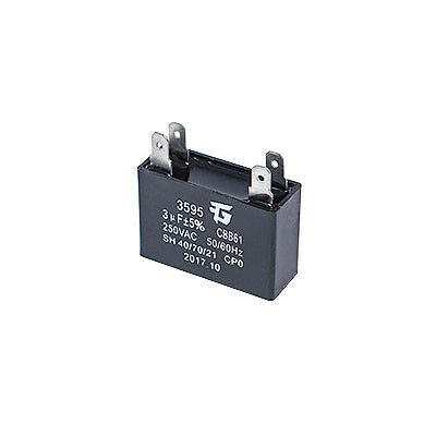 CAPACITOR ABANICO 3UF 250VAC