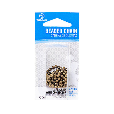 CADENA ABANICO BRONCE 77064