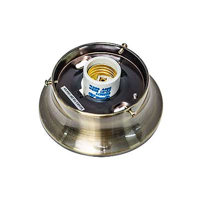 BASE GLOBO BRONCE 3 1/4