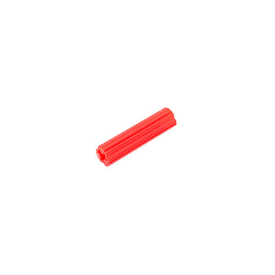 TARUGO PLASTICO ROJO 3/16 X 1
