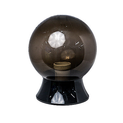 GLOBO TECHO AHUMADO BASE NEGRA