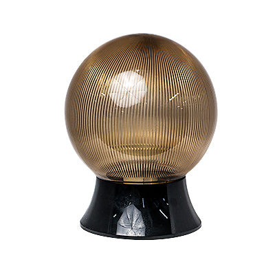 GLOBO TECHO PRISMA  AHUMADO BN