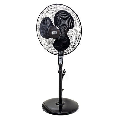 ABANICO PEDESTAL NEGRO