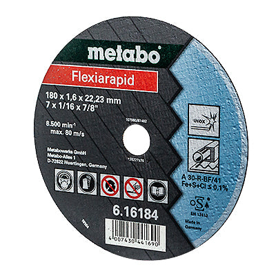 DISCO CORTE METAL 1/16 X 7 FLE