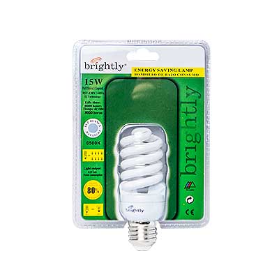 BOMBILLO B/C 15W ESPIRAL DAYLI