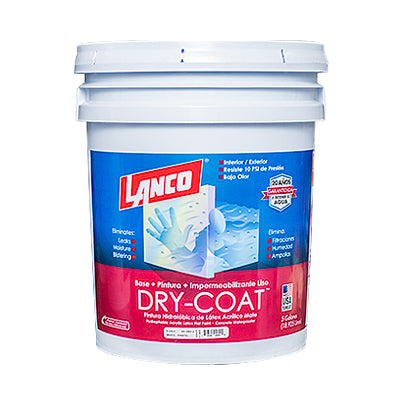PINTURA HIDRO BLANCA 5GLS DRY