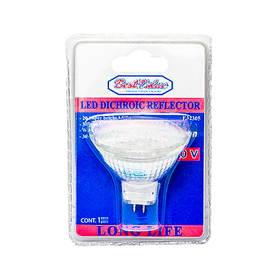 BOMBILLO LED VERDE 20LED 120V