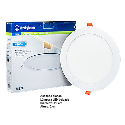 PANEL REDONDO EMPOTRAR 15W
