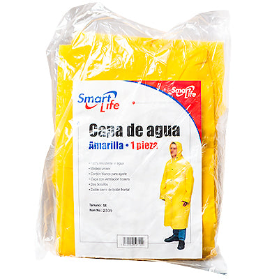 CAPA AGUA 1 PIEZA AMARILLA M