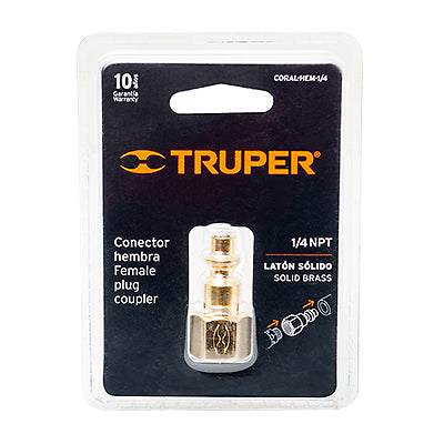 CONECTOR RAPIDO HEMBRA 1/4 COR