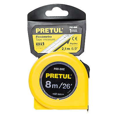 CINTA METRICA 8M PRO-8ME