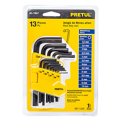 LLAVE ALLEN 13/1 ALL-13M-P