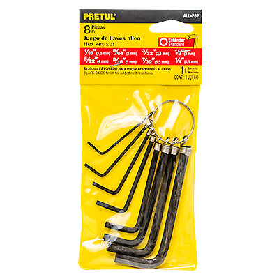 LLAVE ALLEN 8/1 ALL-P8P