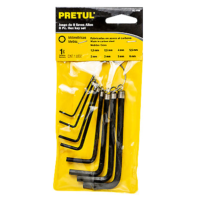 LLAVE ALLEN 8/1 ALL-P8M