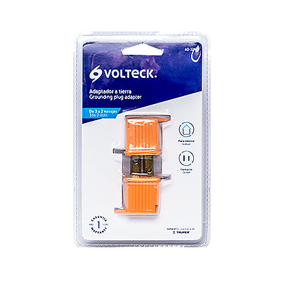 ENCHUFE ADAPTADOR NARANJA AD-3