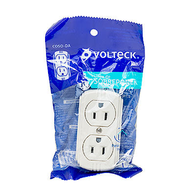 TOMACORRIENTE SUPERFICIE DOBLE