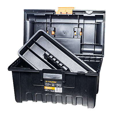 CAJA HERRAMIENTAS 16 NARANJA