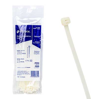 ABRAZADERA PLAS #8 BCA 100/1