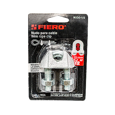 GRAPA CABLE 1/2 NUDO 1/2