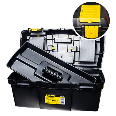 CAJA HERRAMIENTAS 19 NEGRA