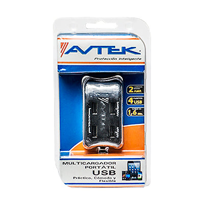 MULTICARGADOR PORTATIL USB
