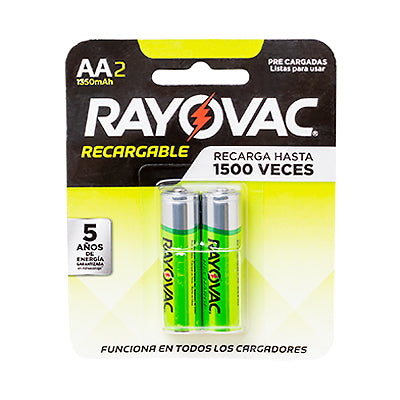 PILA RECARGABLE AA 2/1 1350MAH