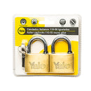 CANDADO AMAESTRADO 50MM 2/1