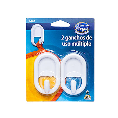 GANCHO ADHESIVO 2/1 0785