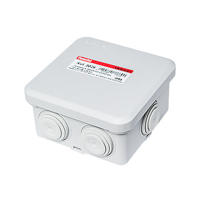 CAJA REGISTRO PLASTICA 80 x 80