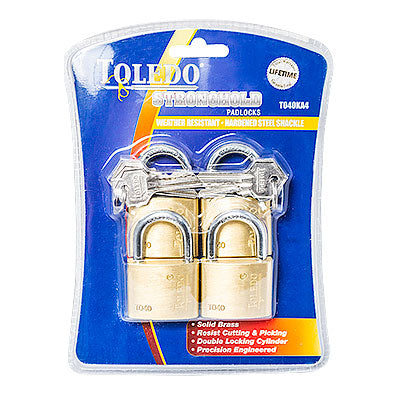 CANDADO 4/1 40MM T040KA4