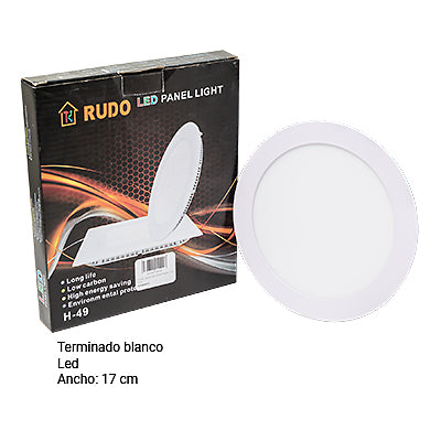 PANEL REDONDO EMPOTRAR 12W